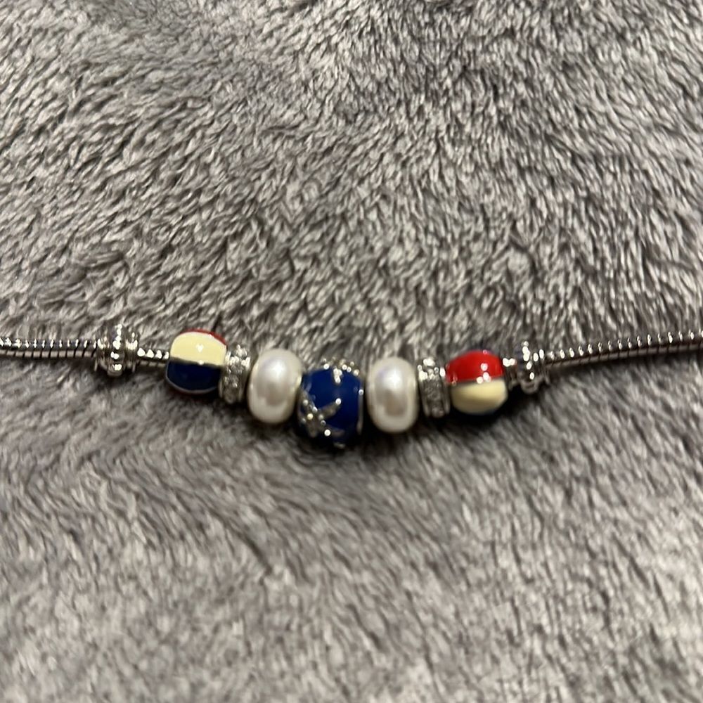 Silver charm bracelet - Picture 2 of 3